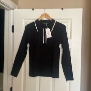 Nenona 4 Button Women’s Pullover Top Size L